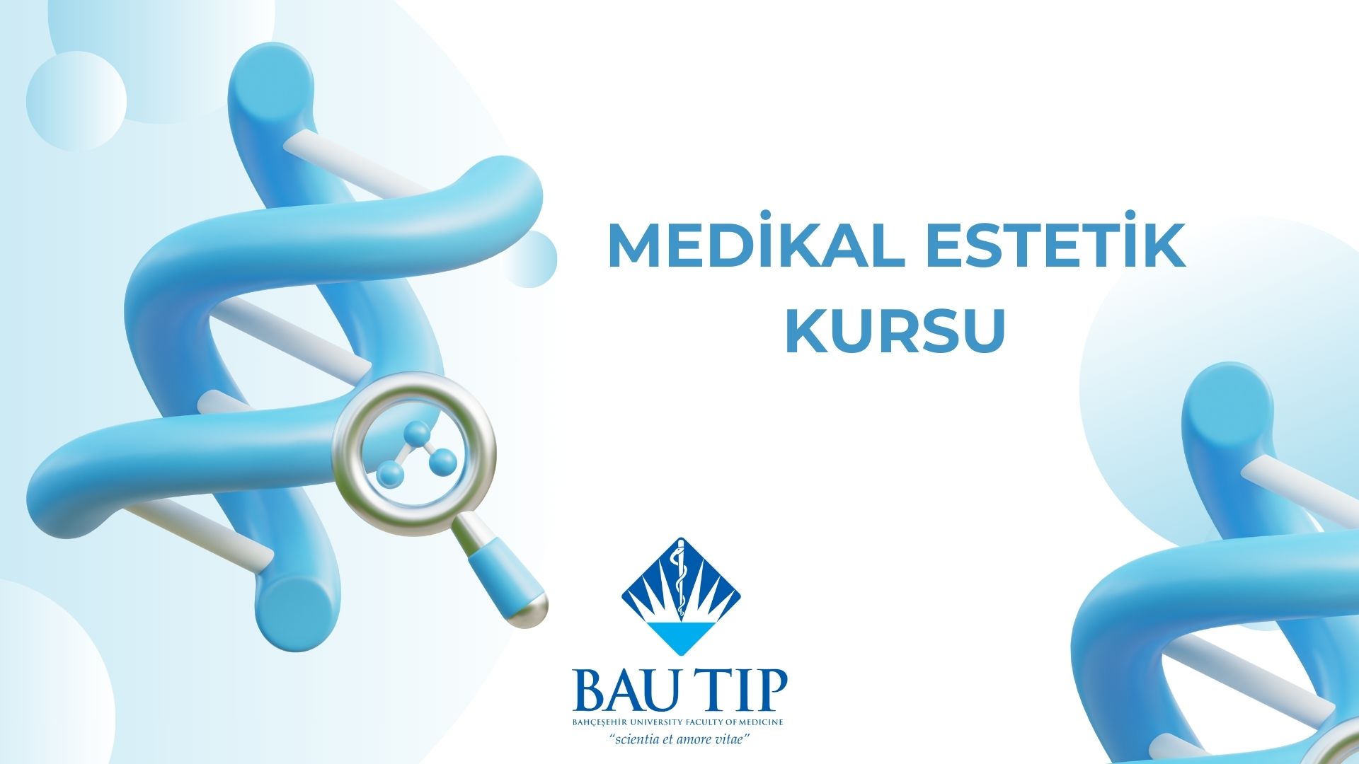 BAU Tıp Fakültesi Ev Sahipliğinde Novusarge'nin Düzenlediği Uluslararası Medikal Estetik Programı